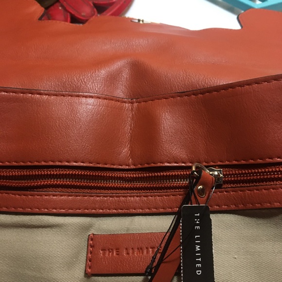 Satchel fromThe Limited (Rust, and gold accents!) - Picture 2 of 2